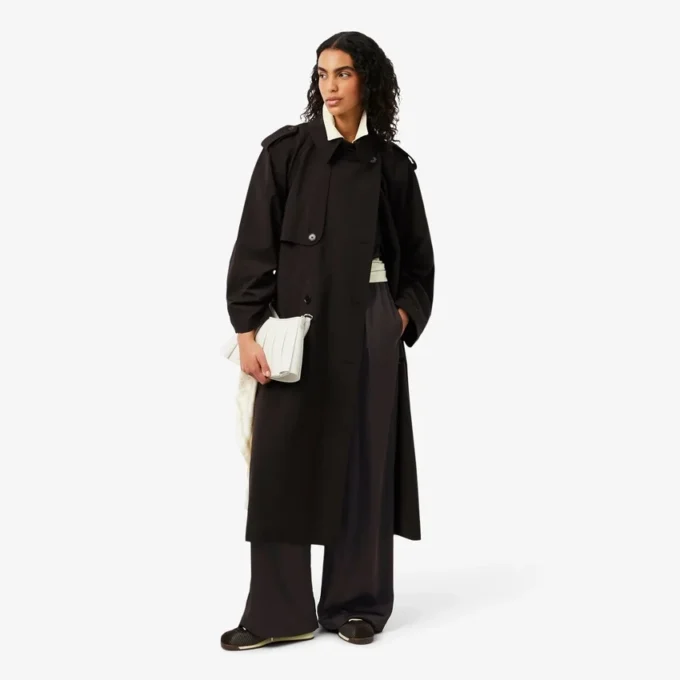 Oversize-Satin-Hose mit Gummizug Oversize-Satin-Hose mit Gummizug