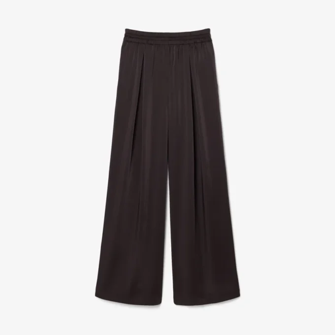 Oversize-Satin-Hose mit Gummizug Oversize-Satin-Hose mit Gummizug