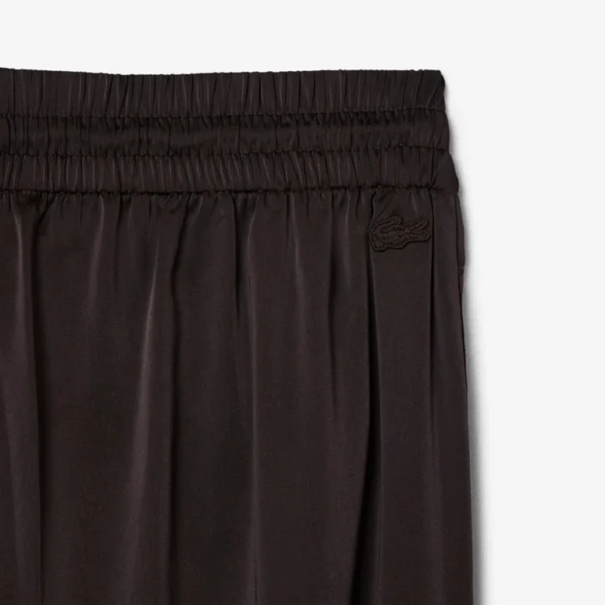 Oversize-Satin-Hose mit Gummizug Oversize-Satin-Hose mit Gummizug