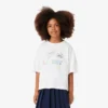 Oversized-Baumwoll-T-Shirt für Mädchen Oversized-Baumwoll-T-Shirt für Mädchen
