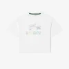 Oversized-Baumwoll-T-Shirt für Mädchen Oversized-Baumwoll-T-Shirt für Mädchen