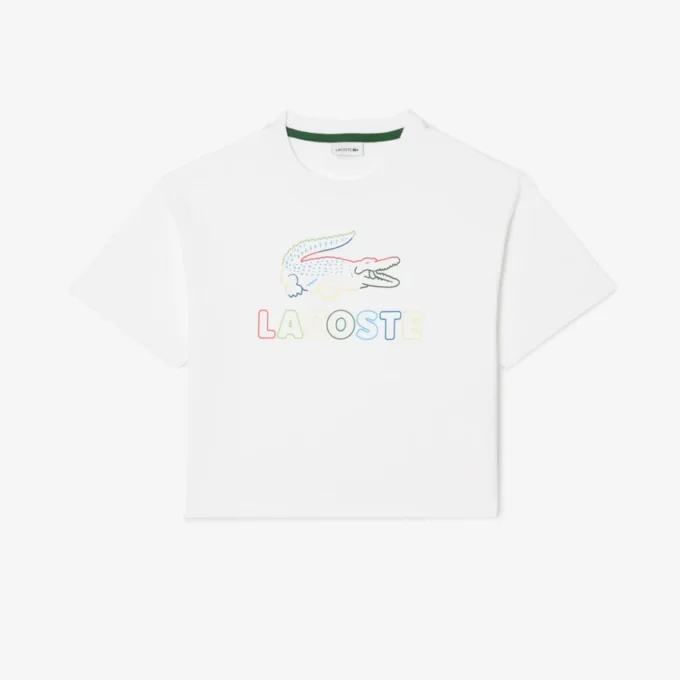 Oversized-Baumwoll-T-Shirt für Mädchen Oversized-Baumwoll-T-Shirt für Mädchen