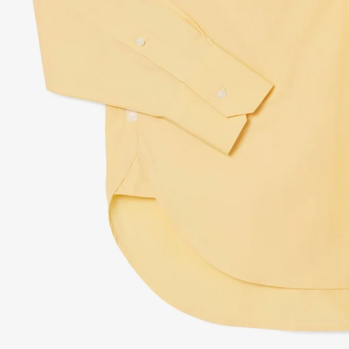 Oversized-Baumwollhemd mit Knöpfen für Damen Oversized-Baumwollhemd mit Knöpfen für Damen