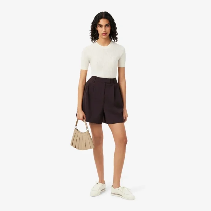 Oversized-Bermudashorts aus The Blend mit Falten Oversized-Bermudashorts aus The Blend mit Falten