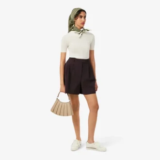 Oversized-Bermudashorts aus The Blend mit Falten