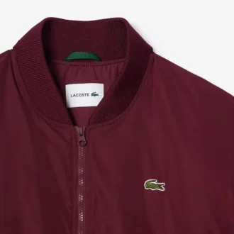 Oversized-Bomberjacke für Damen mit gerippten Bündchen