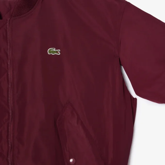 Oversized-Bomberjacke für Damen mit gerippten Bündchen Oversized-Bomberjacke für Damen mit gerippten Bündchen