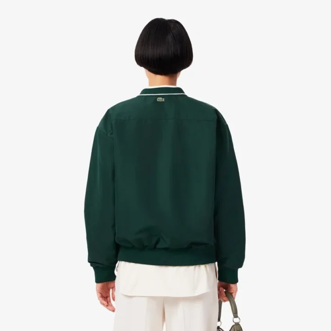 Oversized-Cardigan aus wattiertem Nylon für Damen Oversized-Cardigan aus wattiertem Nylon für Damen
