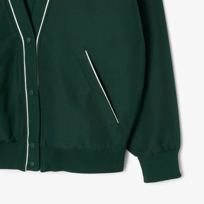 Oversized-Cardigan aus wattiertem Nylon für Damen Oversized-Cardigan aus wattiertem Nylon für Damen