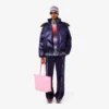 Oversized-Daunenjacke für Damen, wasserabweisend