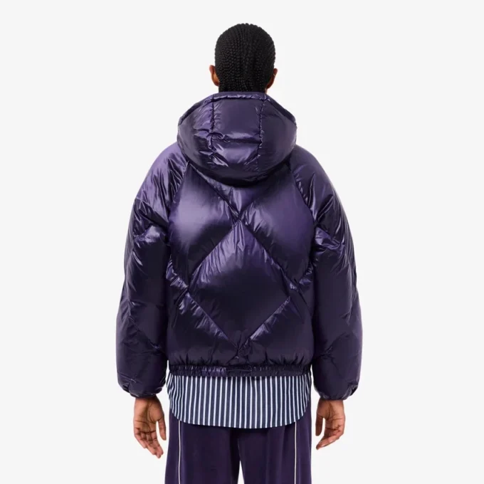 Oversized-Daunenjacke für Damen, wasserabweisend
