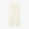 Oversized-Faltenhose aus Flanell für Damen Oversized-Faltenhose aus Flanell für Damen