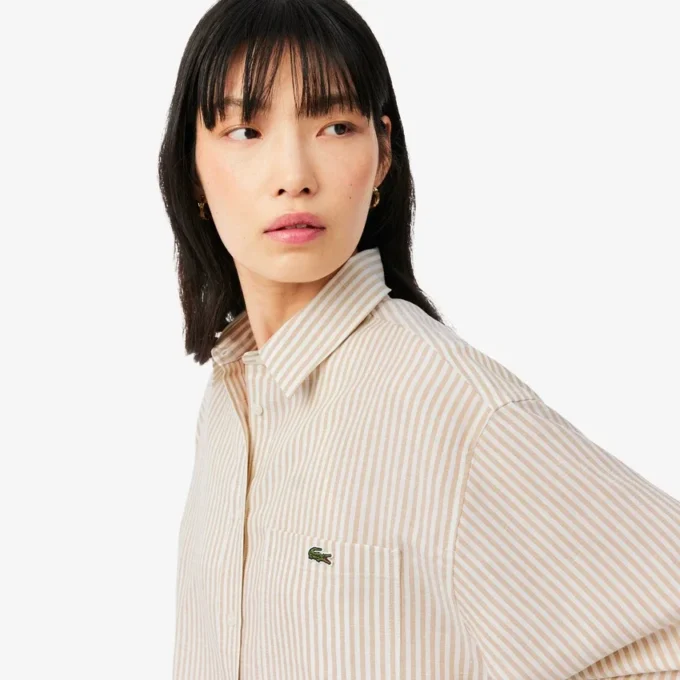 Oversized-Hemd aus Leinen-Blend Oversized-Hemd aus Leinen-Blend