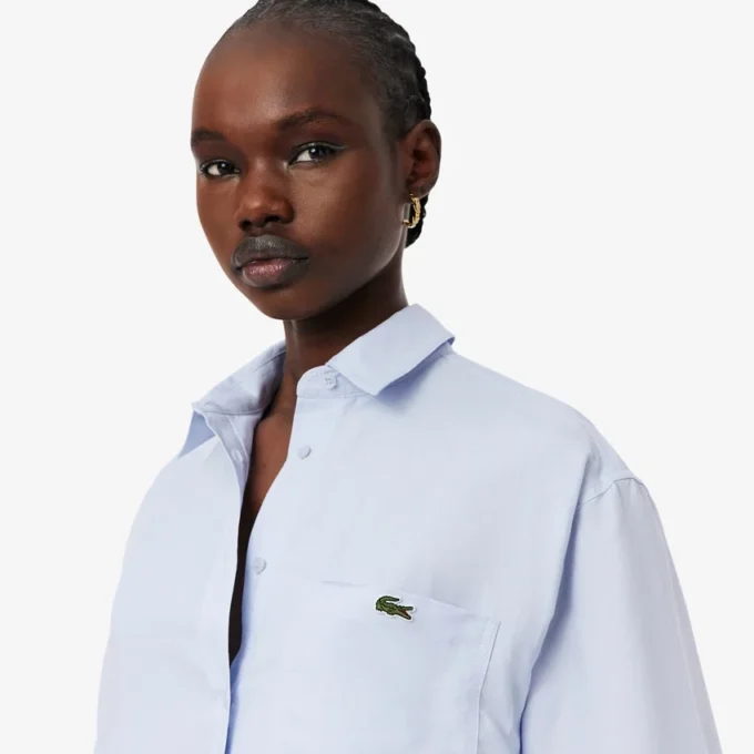 Oversized-Hemd aus Leinen-Blend Oversized-Hemd aus Leinen-Blend
