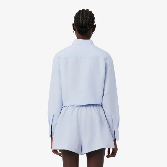 Oversized-Hemd aus Leinen-Blend Oversized-Hemd aus Leinen-Blend
