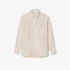 Oversized-Hemd aus Leinen-Blend Oversized-Hemd aus Leinen-Blend