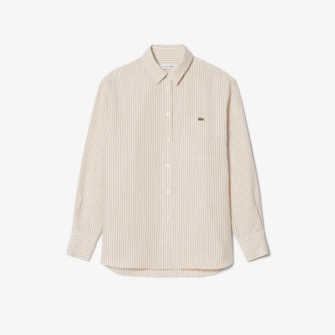 Oversized-Hemd aus Leinen-Blend Oversized-Hemd aus Leinen-Blend