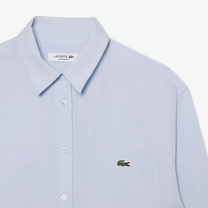 Oversized-Hemd aus Leinen-Blend Oversized-Hemd aus Leinen-Blend