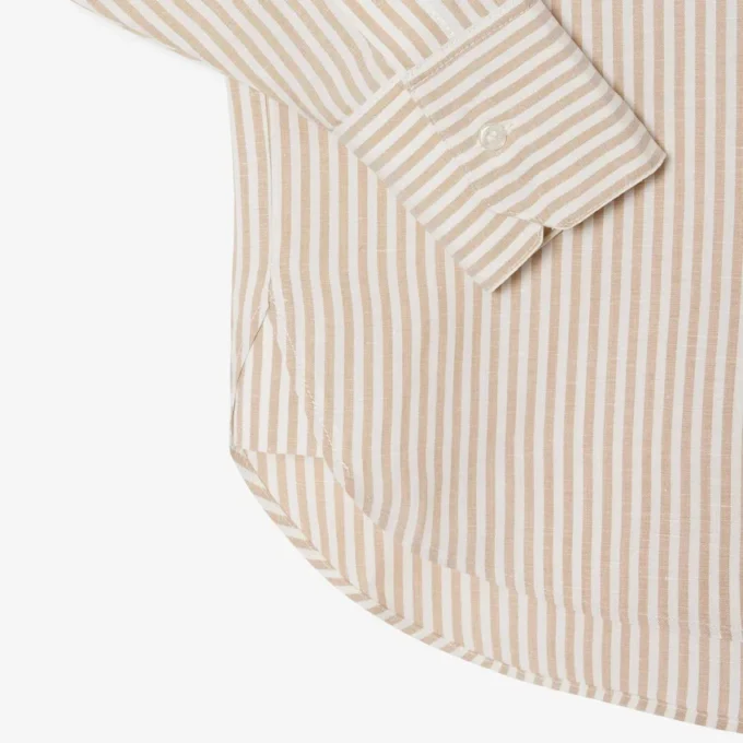 Oversized-Hemd aus Leinen-Blend Oversized-Hemd aus Leinen-Blend