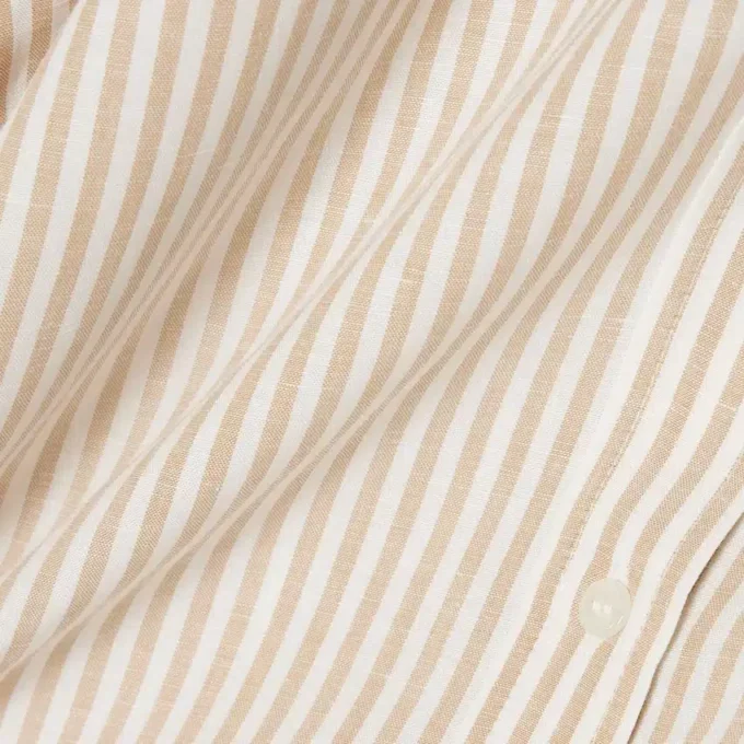 Oversized-Hemd aus Leinen-Blend Oversized-Hemd aus Leinen-Blend