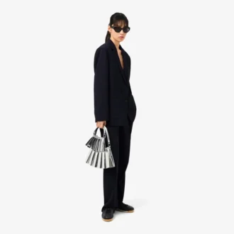 Oversized-Hose aus fließendem Piqué Oversized-Hose aus fließendem Piqué