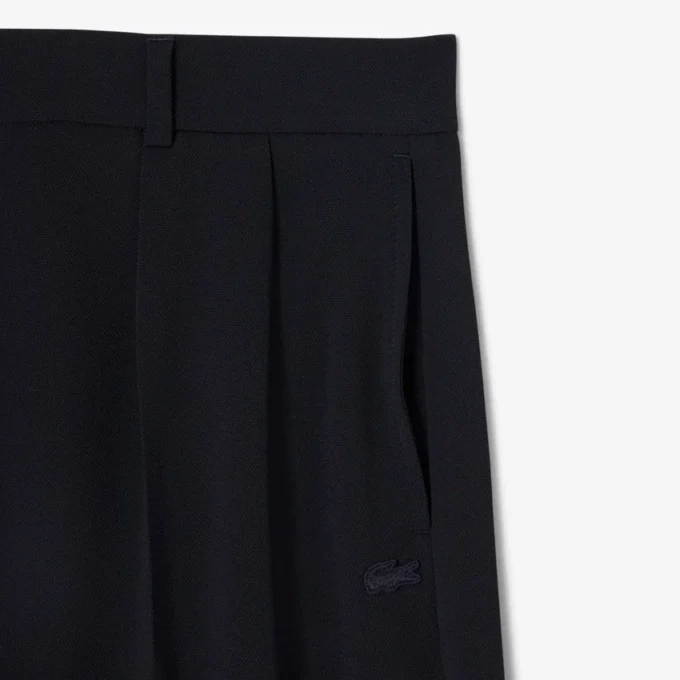 Oversized-Hose aus fließendem Piqué Oversized-Hose aus fließendem Piqué