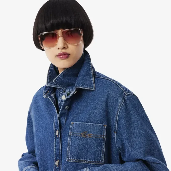 Oversized-Jeanshemd für Damen Oversized-Jeanshemd für Damen