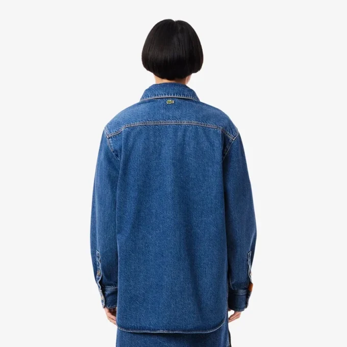 Oversized-Jeanshemd für Damen Oversized-Jeanshemd für Damen
