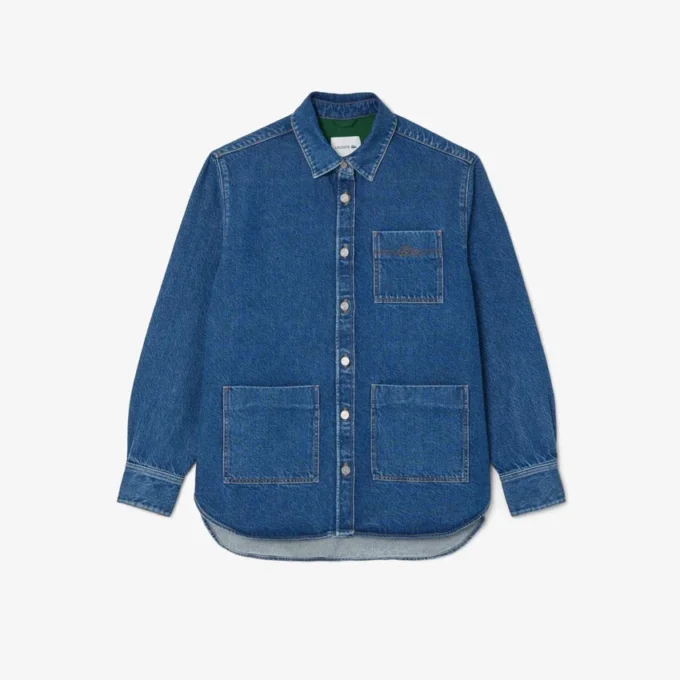 Oversized-Jeanshemd für Damen Oversized-Jeanshemd für Damen