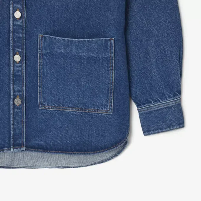 Oversized-Jeanshemd für Damen Oversized-Jeanshemd für Damen