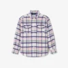 Oversized-Overshirt aus gesteppter Wolle für Damen Oversized-Overshirt aus gesteppter Wolle für Damen