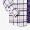 Oversized-Overshirt aus gesteppter Wolle für Damen Oversized-Overshirt aus gesteppter Wolle für Damen