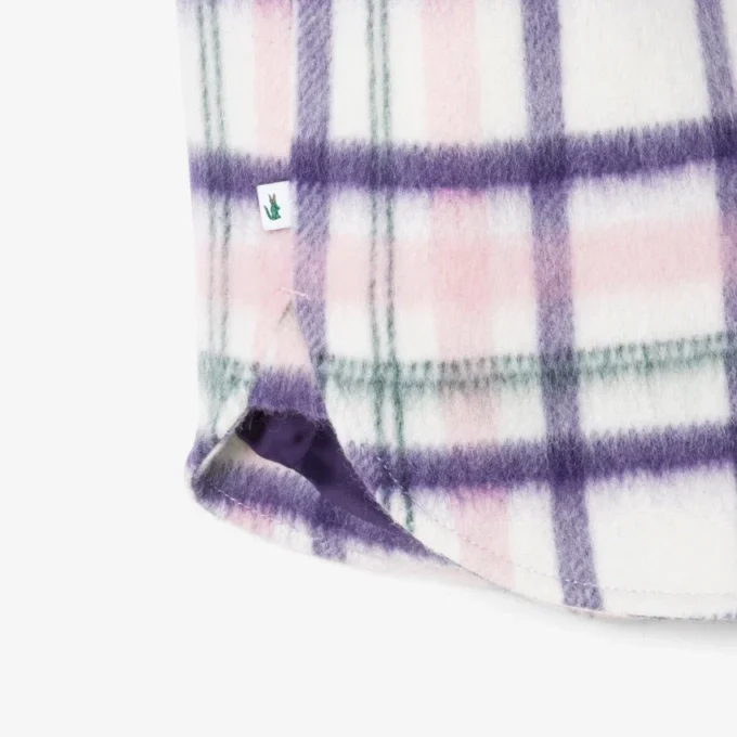 Oversized-Overshirt aus gesteppter Wolle für Damen Oversized-Overshirt aus gesteppter Wolle für Damen