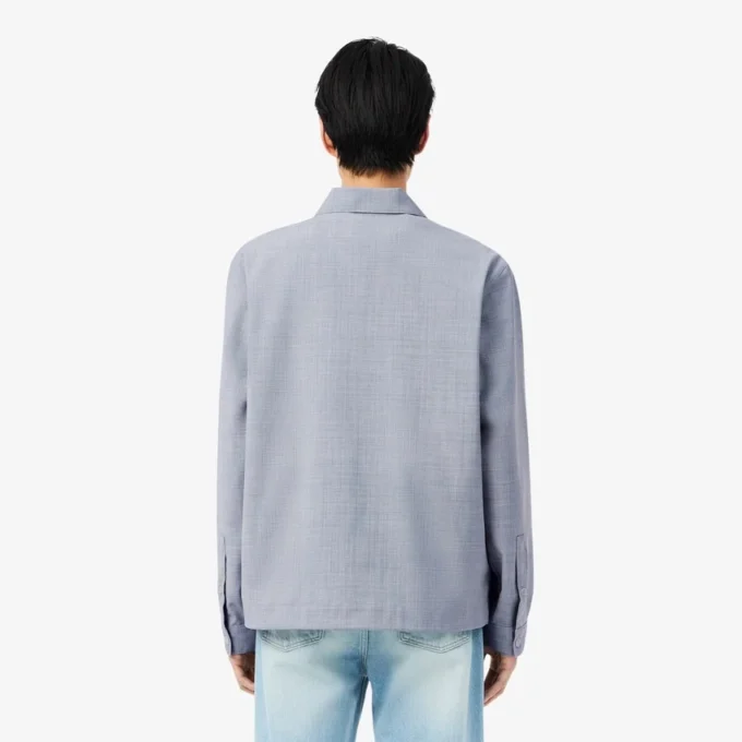 Oversized-Overshirt aus Woll-Blend Oversized-Overshirt aus Woll-Blend