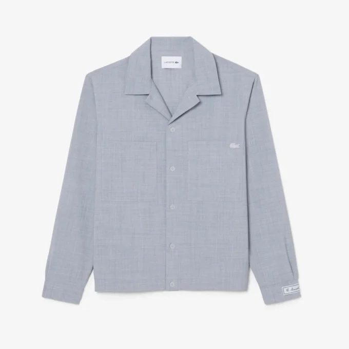 Oversized-Overshirt aus Woll-Blend Oversized-Overshirt aus Woll-Blend
