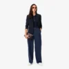 Oversized-Plisseehose aus The Blend für Damen Oversized-Plisseehose aus The Blend für Damen