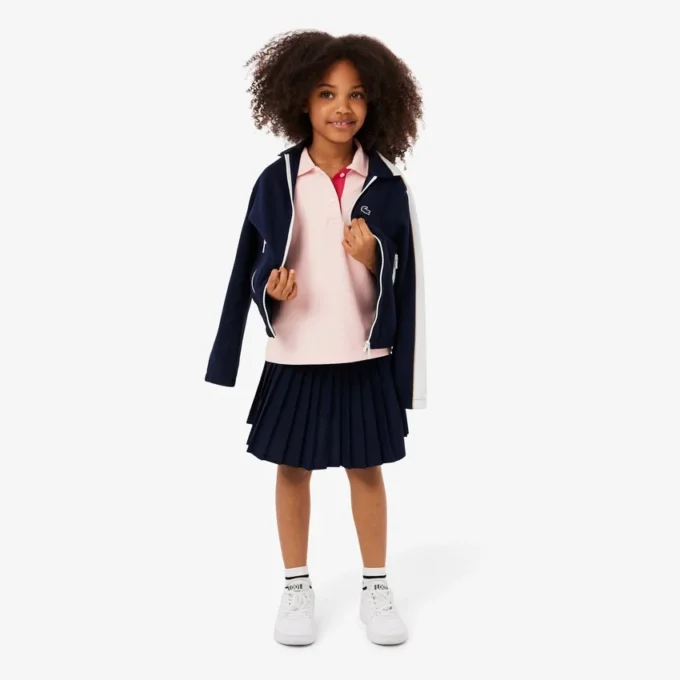 Oversized-Poloshirt für Mädchen Oversized-Poloshirt für Mädchen