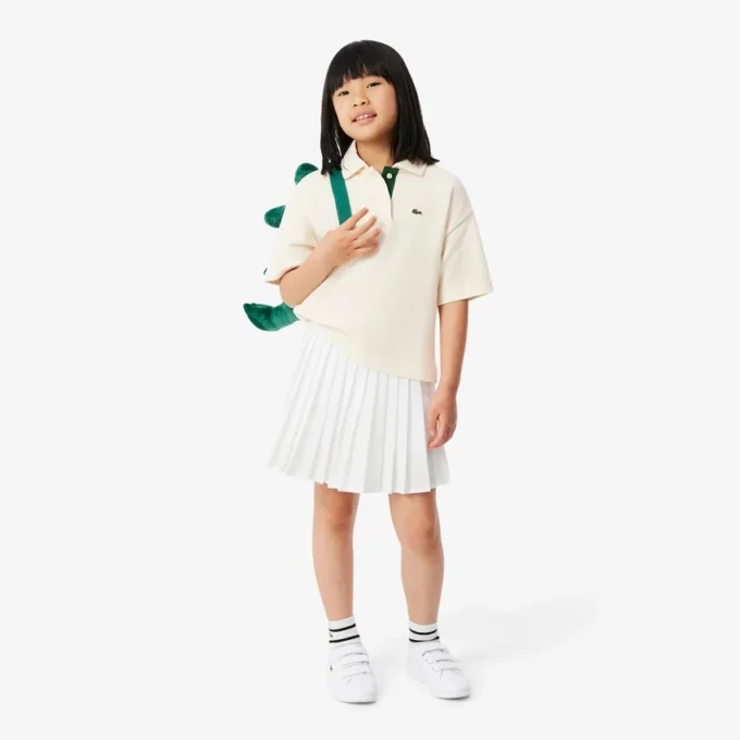 Oversized-Poloshirt für Mädchen Oversized-Poloshirt für Mädchen