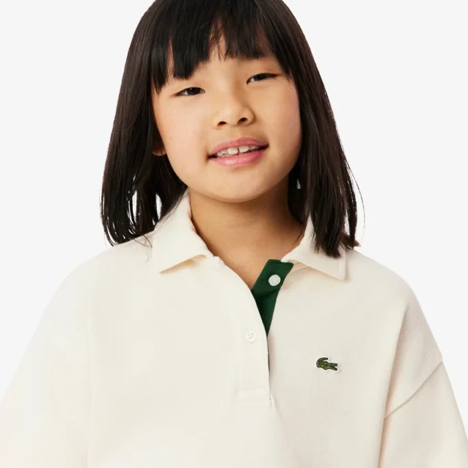 Oversized-Poloshirt für Mädchen Oversized-Poloshirt für Mädchen