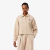 Oversized-Poloshirt mit Rippstrick Oversized-Poloshirt mit Rippstrick