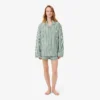 Oversized-Pyjama-Set aus gestreiftem Popeline Oversized-Pyjama-Set aus gestreiftem Popeline