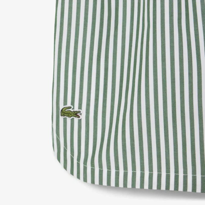 Oversized-Pyjama-Set aus gestreiftem Popeline Oversized-Pyjama-Set aus gestreiftem Popeline