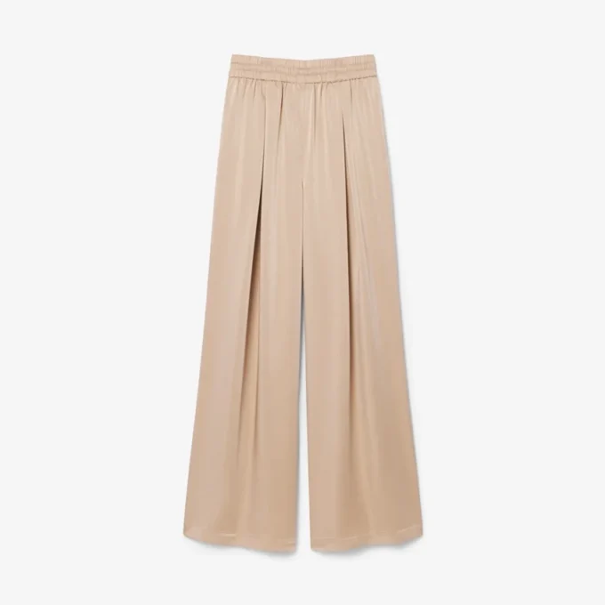 Oversized-Satin-Hose mit Gummizug Oversized-Satin-Hose mit Gummizug