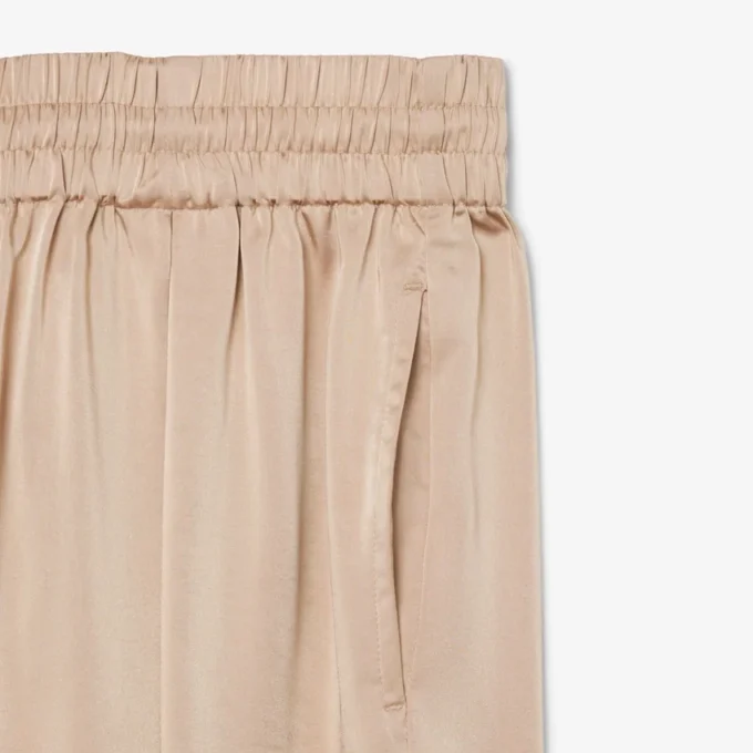 Oversized-Satin-Hose mit Gummizug Oversized-Satin-Hose mit Gummizug