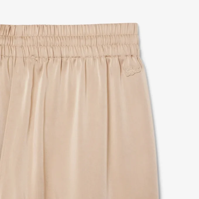 Oversized-Satin-Hose mit Gummizug Oversized-Satin-Hose mit Gummizug