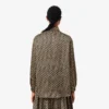 Oversized-Satinhemd mit Print Oversized-Satinhemd mit Print