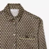 Oversized-Satinhemd mit Print Oversized-Satinhemd mit Print