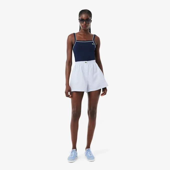 Oversized-Shorts aus Leinen-Blend Oversized-Shorts aus Leinen-Blend