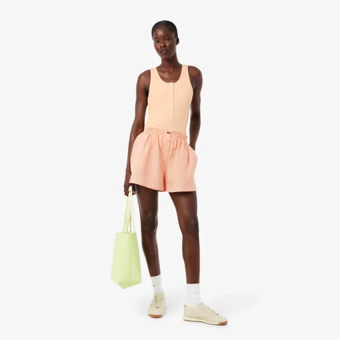 Oversized-Shorts aus Leinen-Blend Oversized-Shorts aus Leinen-Blend
