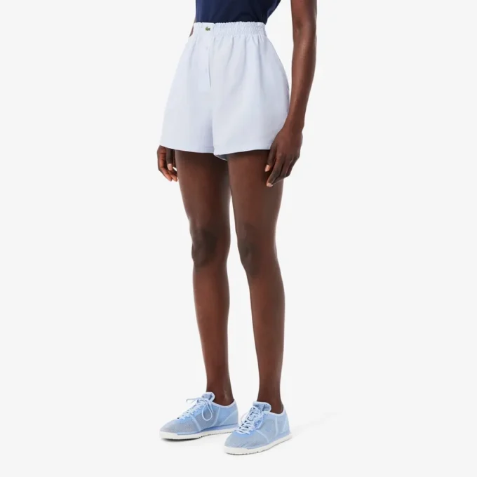 Oversized-Shorts aus Leinen-Blend Oversized-Shorts aus Leinen-Blend